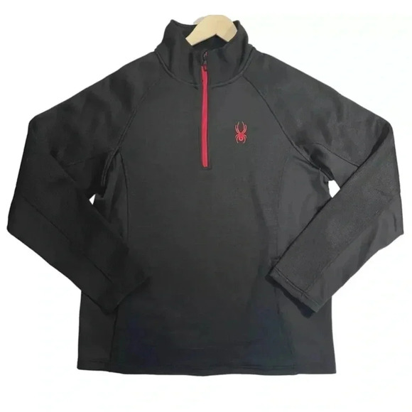 NWT Spyder Outbound 1/4 Zip Textured Pullover Sweater Jacket - Picture 1 of 4
